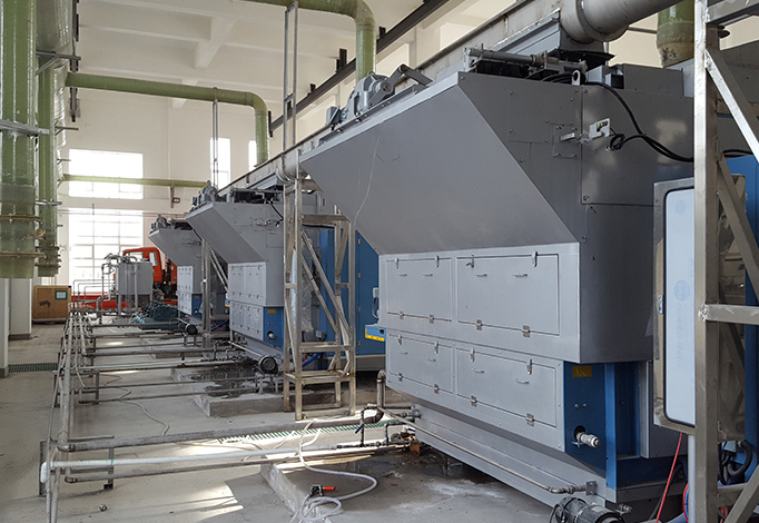 Sludge treatment project in Jiuquan